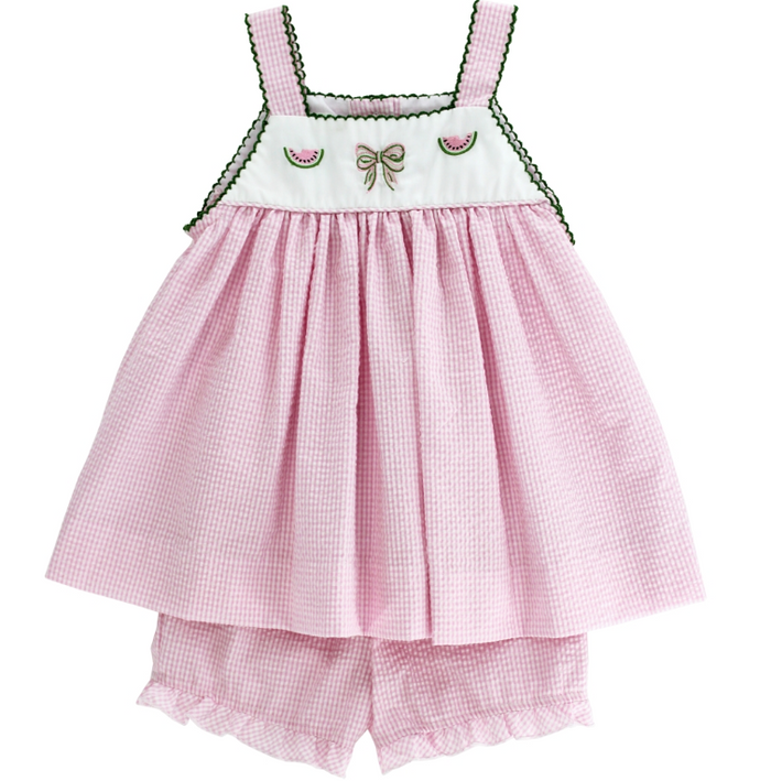 SUMMER SLICE GIRLS SHORT SET