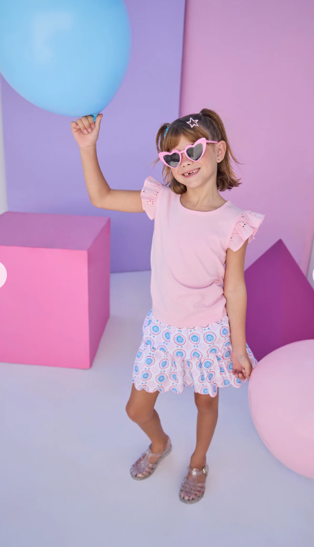 TWO TIERED SKORT JAIPUR POP