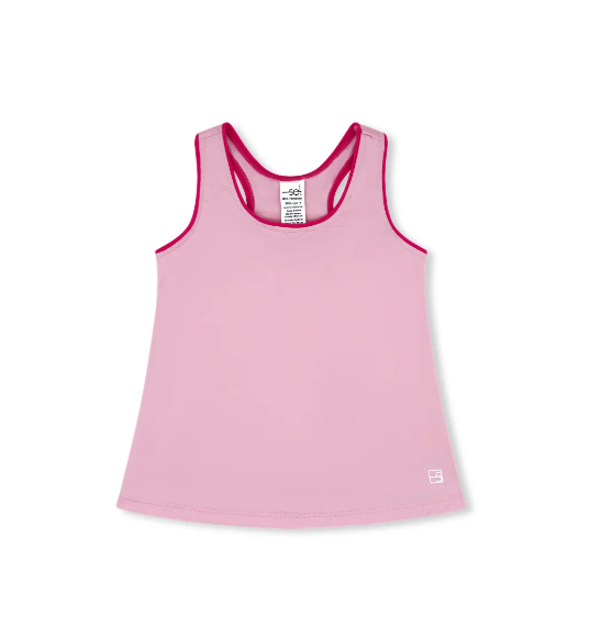 RILEY TANK COTTON CANDY PINK, POWER PINK