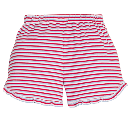 TULIP KNIT SHORT AMERICANA STRIPE