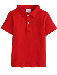 SHORT SLEEVE POLO RED