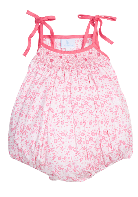 SMOCKED TIE SHOULDER BUBBLE