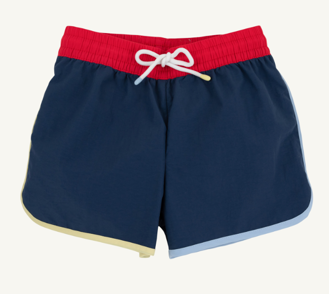 Tanner Trunks Nantucket Navy/Richmond Red