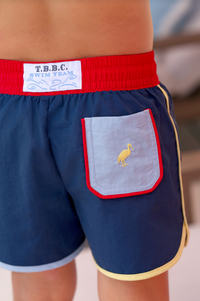 Tanner Trunks Nantucket Navy/Richmond Red