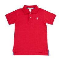 Prim And Proper Polo Richmond Red/White