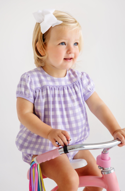 Blythe Bubble Lauderdale Lavender Gingham/Lauderdale