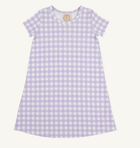 Polly Play Dress Lauderdale Lavender GIngham