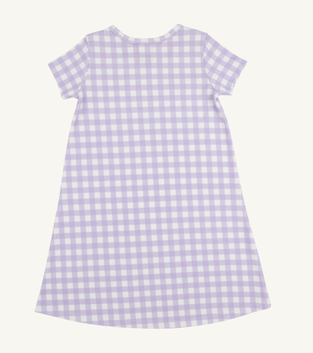Polly Play Dress Lauderdale Lavender GIngham