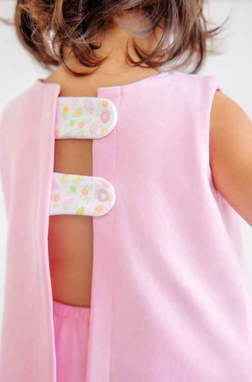 Tilly Snap Set Bloomers Pier Party Pink