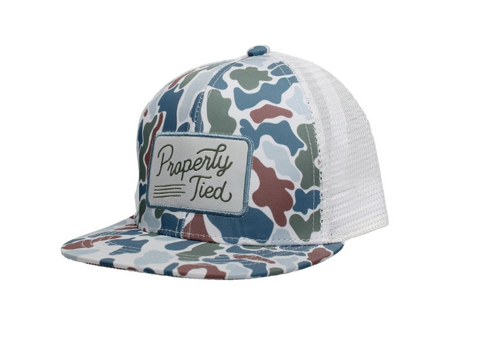 Boys Sportsman Trucker Hat Terra Camo