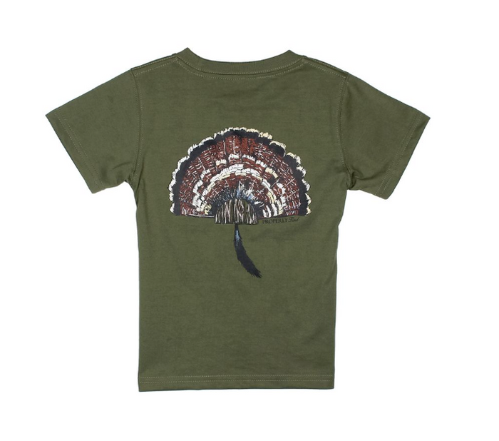 Boys Turkey Mount SS Olive
