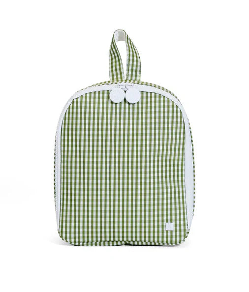 Bring It Lunchbox Gingham Moss