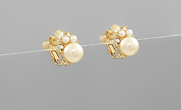 Pearl Clip Earring