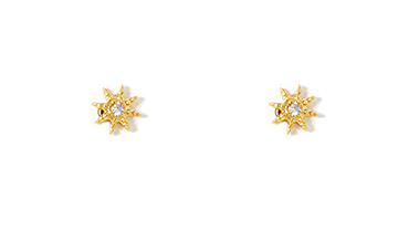 Starburst Brass Studs