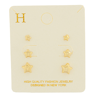 Star Earring Set
