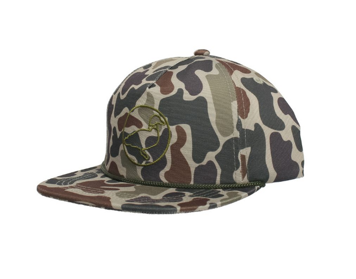 Boys Rope Hat Vintage Camo
