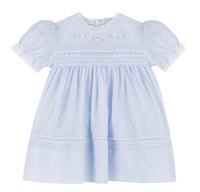 Floral Bullions Blue Dress