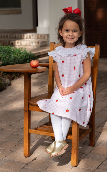 Apple Pink Girl Dress