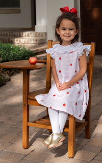 Apple Pink Girl Dress