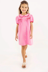 Tabitha's Teacher pet Dress Hamptons Hot Pink