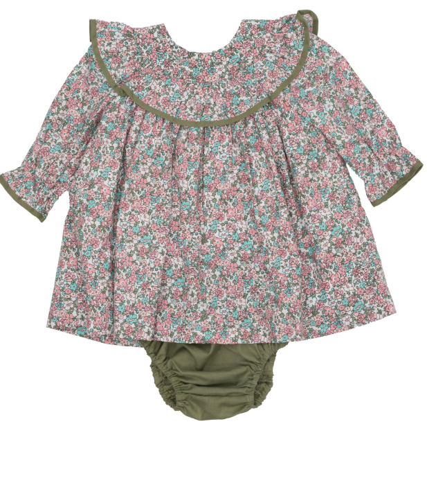 Layla Little Garden Party Bloomer Set