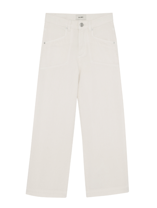 Lily Wide Leg In Sugar Cookie
