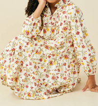 Girls Smithsonian Shin Bijutsukai Collared Dress