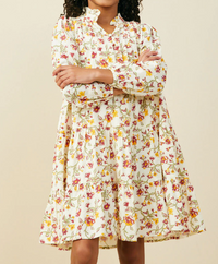 Girls Smithsonian Shin Bijutsukai Collared Dress