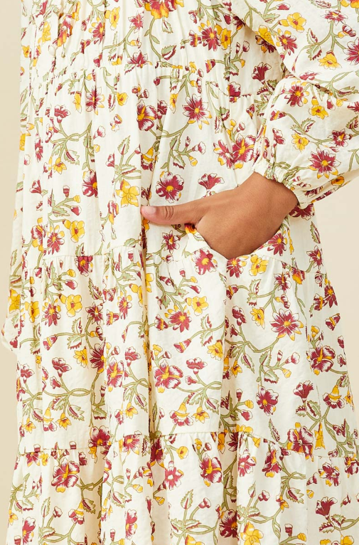 Girls Smithsonian Shin Bijutsukai Collared Dress