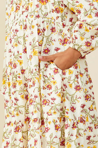 Girls Smithsonian Shin Bijutsukai Collared Dress