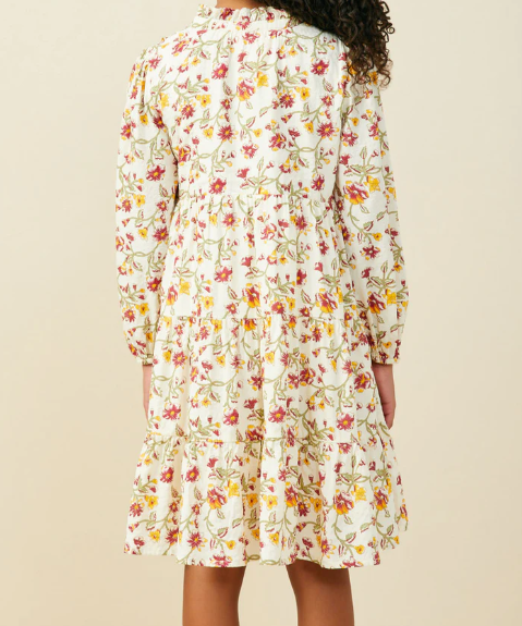 Girls Smithsonian Shin Bijutsukai Collared Dress