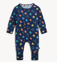 Convertible Ruffle Coverall First Down