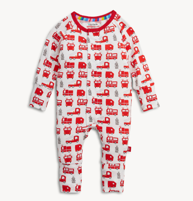 Convertible Ruffle Coverall Fired Up