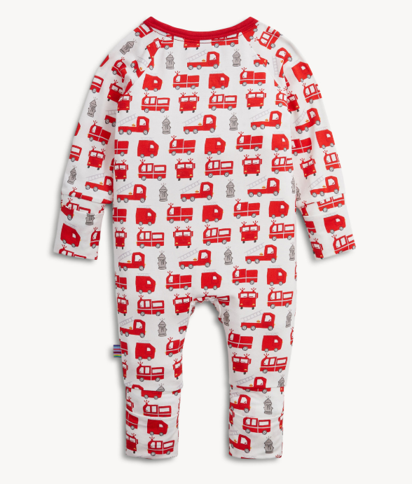 Convertible Ruffle Coverall Fired Up