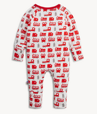 Convertible Ruffle Coverall Fired Up