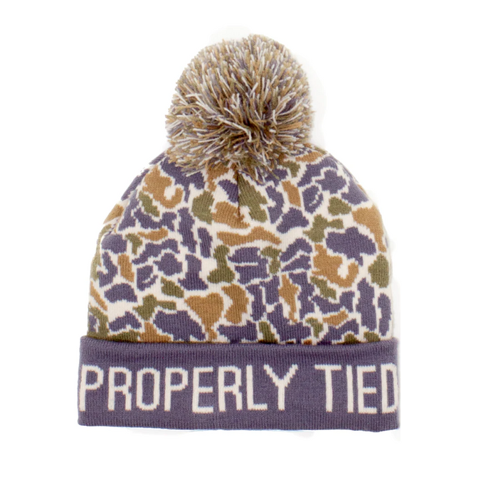 Boys Breck Beanie Field Camo