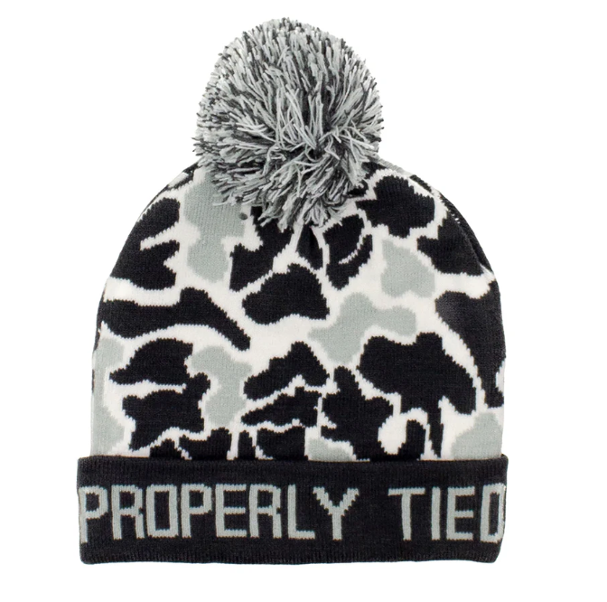Boys Breck Beanie Polar Camo