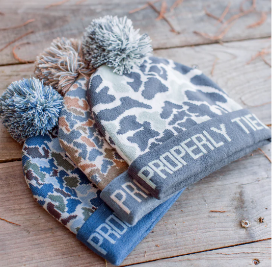 Boys Breck Beanie Terra Camo