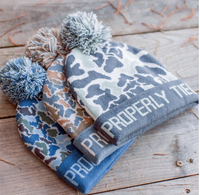 Boys Breck Beanie Terra Camo