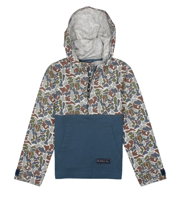 Boys Ridge Anorak Terra Camo