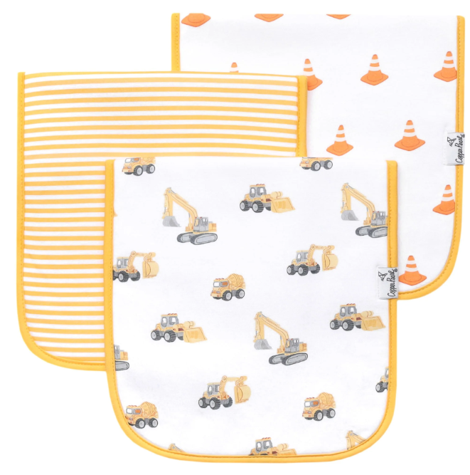 Dozer Burp Cloths