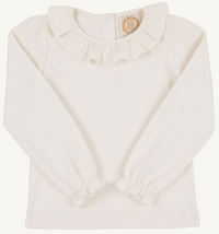 Ramona Ruffle Onesie Palmetto Pearl
