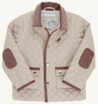 Caldwell Quilted Coat Keenland Khaki/Gray Bay Brown