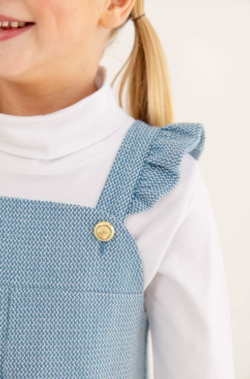 Julia Jumper Tweed Barnsley Blue
