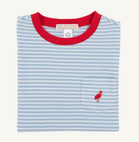 Carter Crewneck Barrington Blue Stripe/Richmond Red