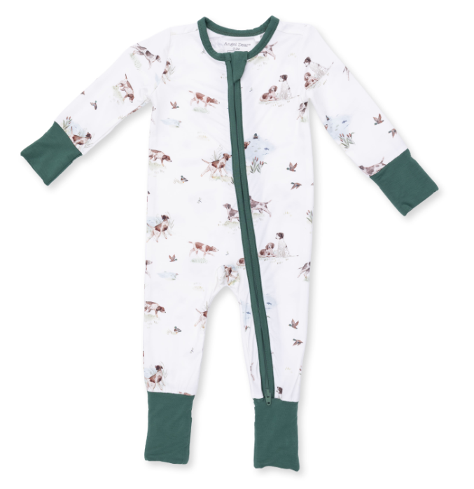 Pointer Pups and Duck Buddies Convertible Romper