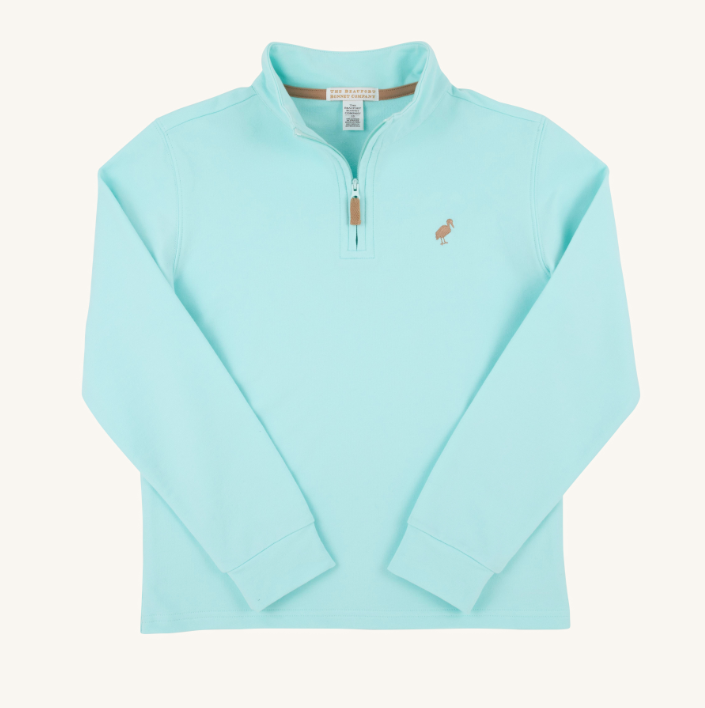 Hayword Half Zip Edisto Egg Blue