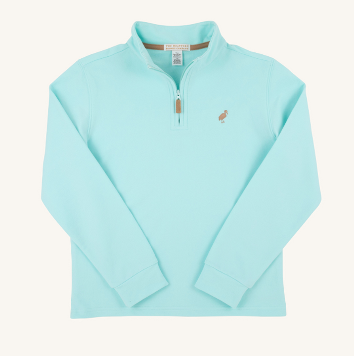Hayword Half Zip Edisto Egg Blue