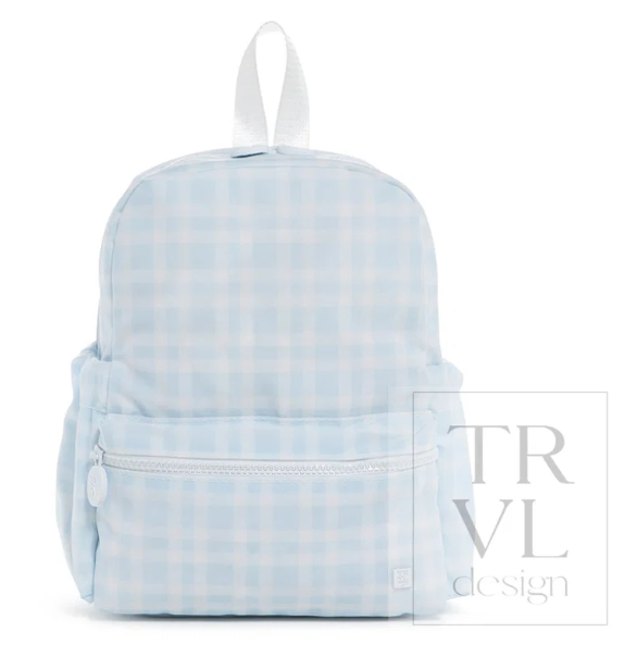 Mini Backpacker Pimlico Plaid Blue