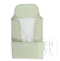 Quilted Stroller Bag Bundle Pimlico Stripe Sage + Changer Mats + Everyday